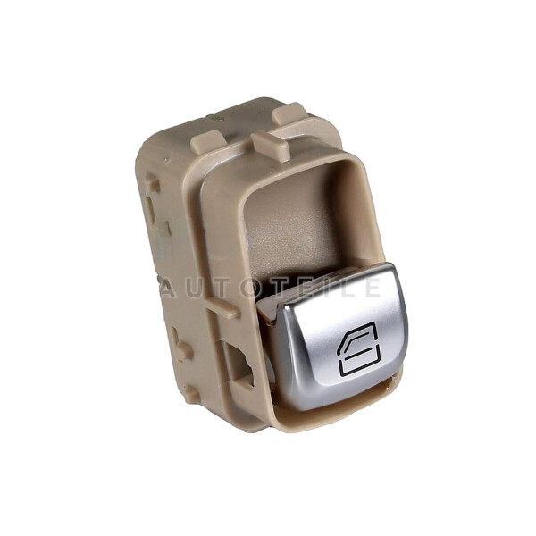 Power Window Switch 4-pin silver METZGER for MERCEDES-BENZ C-CLASS and others