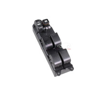 Power Window Switch front 18-pin black METZGER for TOYOTA...