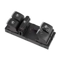 Schalter Fensterheber 10-polig chrom schwarz METZGER...