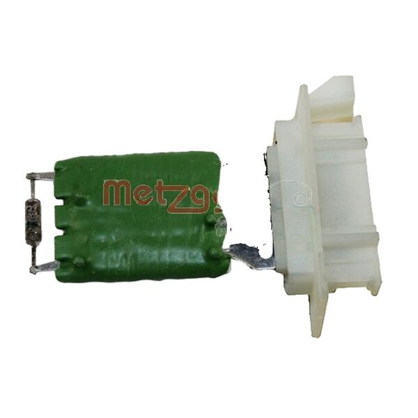 Resistor Interior Blower 4-pole 12 V METZGER suitable for e.g. MINI