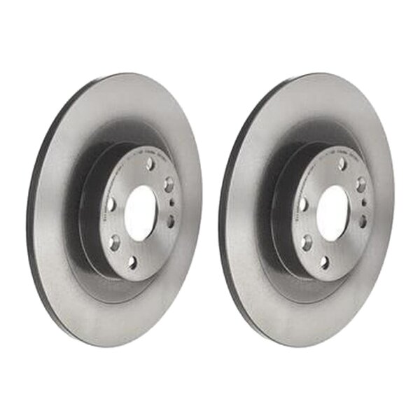 2 brake discs full Ø 276 mm 10 mm coated BREMBO for MAZDA MX-5