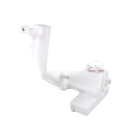 Washer fluid reservoir discs for washer fluid level...