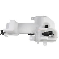 Washer fluid reservoir discs for washer fluid level...