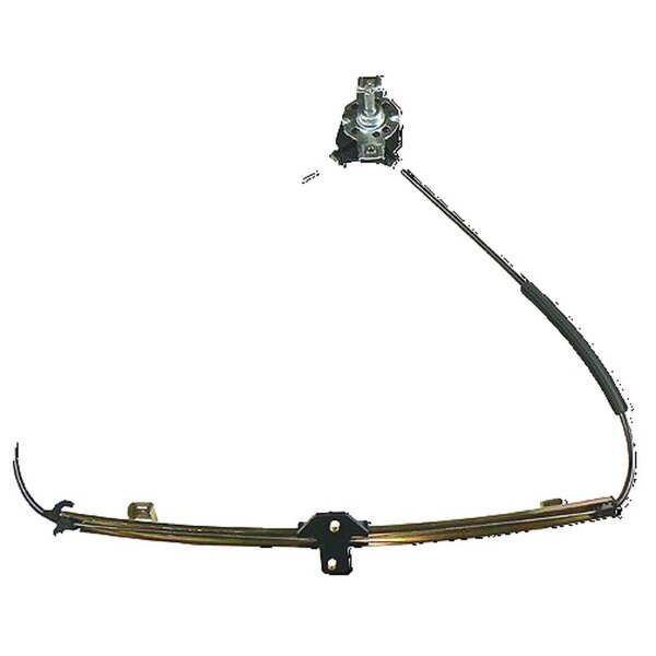 Window Regulator front right manual METZGER suitable for e.g. VW PASSAT