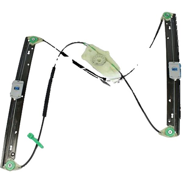 Electric Motor Window Regulator front left METZGER for e.g. AUDI A6