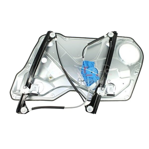 Electric front left Window Regulator with base carrier METZGER for SEAT LEON