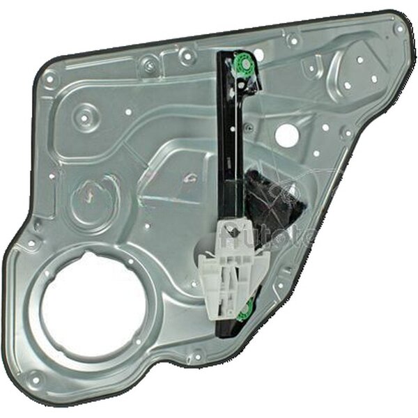 Rear left-hand electric Window Regulator with base carrier METZGER for SEAT LEON