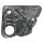 Rear right electric Window Regulator with base carrier METZGER for VW PASSAT