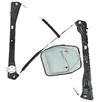 Front left electric Window Regulator with base carrier...
