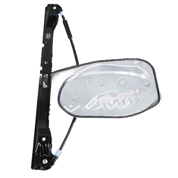 Rear left electric Window Regulator without base carrier METZGER for VW GOLF