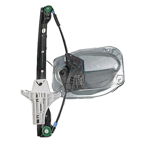 Rear right electric Window Regulator without base carrier METZGER for VW GOLF