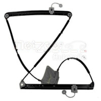 Electric Motor Window Regulator front left METZGER for...