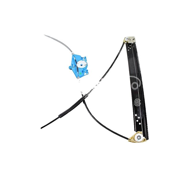 Window Regulator front right METZGER IAM-Expertise suitable for e.g. VW TOUAREG