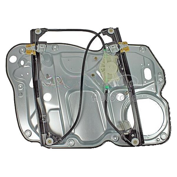 Electric front right Window Regulator with base carrier METZGER for VW CADDY