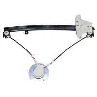 Window lifter front left manual METZGER for VW FOX hatchback