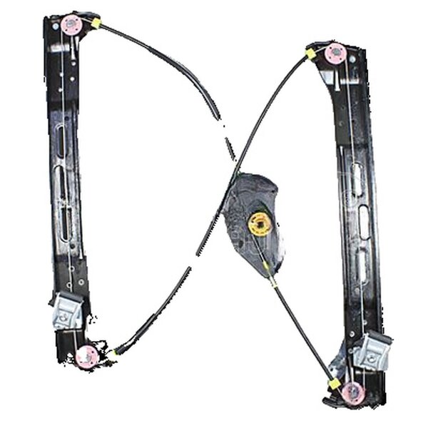 Window Regulator front right METZGER suitable for e.g. SEAT ALHAMBRA