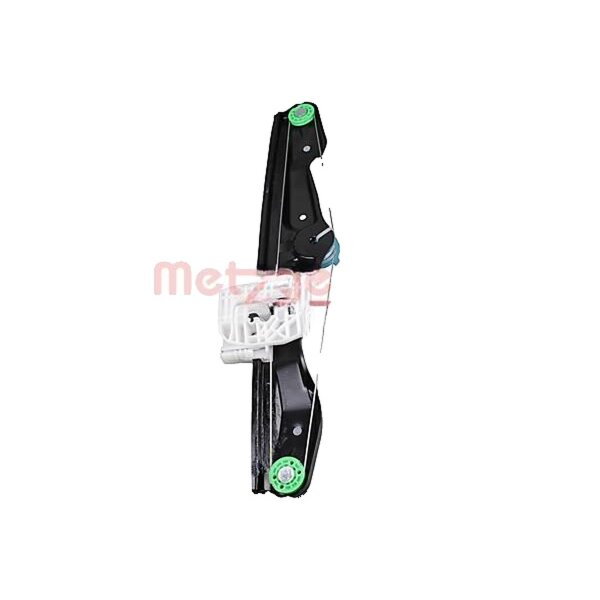 Rear right electric window regulator without electric motor METZGER for BMW 1