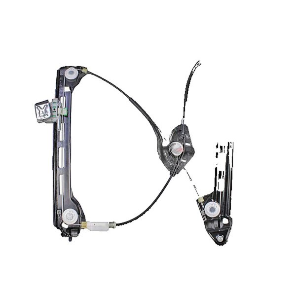 Electric Motor Window Regulator rear right METZGER for VW PASSAT