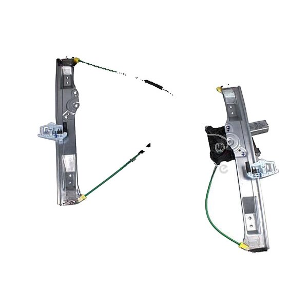 Window Regulator front right METZGER IAM-Expertise suitable for e.g. OPEL CORSA
