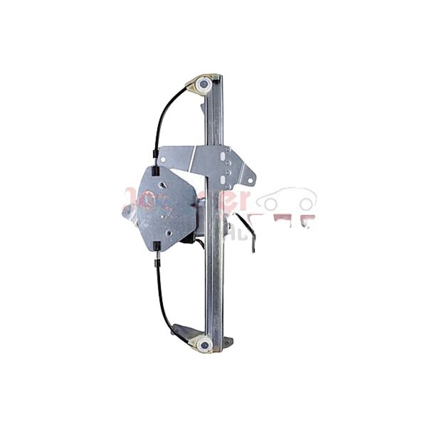 Window Regulator front right METZGER suitable for e.g. TOYOTA AVENSIS