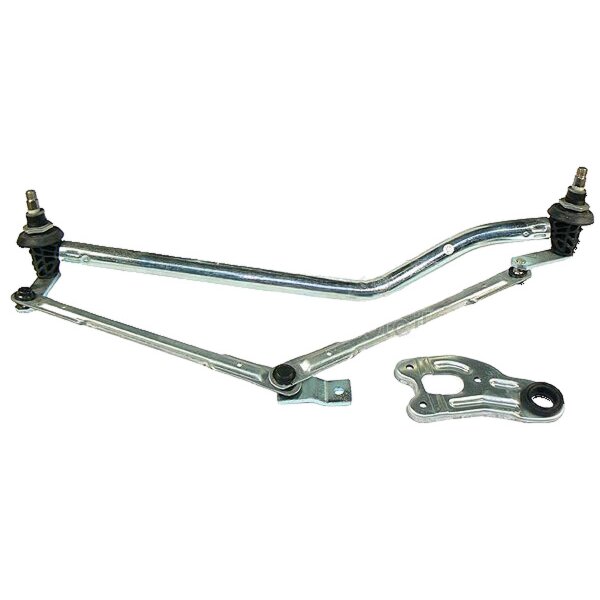 Wiper Linkage front no electric motor for left-hand drive METZGER for e.g. BMW 3