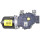 Wiper Motor front 12 V METZGER IAM-Expertise suitable for e.g. RENAULT TWINGO