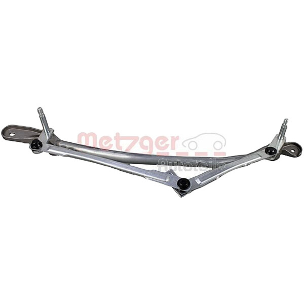 Wischergestänge vorne ohne Elektromotor für Linkslenker METZGER für u.a. BMW 5er
