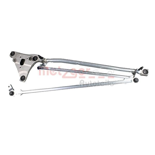 Wiper Linkage front without electric motor METZGER for e.g. VOLVO V50