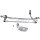 Wiper Linkage front with Holder for left-hand drive METZGER for e.g. AUDI A6