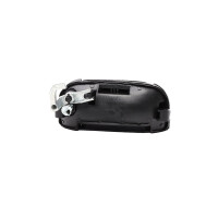 Exterior Door Handle front left with Key black METZGER for e.g. VW TRANSPORTER