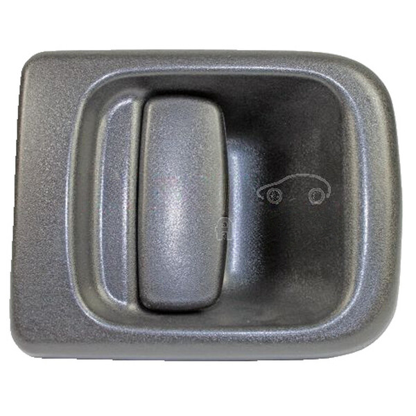 Exterior Door Handle front left black METZGER suitable for e.g. OPEL MOVANO