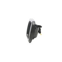 Exterior Door Handle front left black METZGER suitable for e.g. OPEL MOVANO