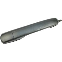 Exterior Door Handle rear left without key black METZGER...