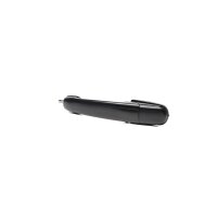 Exterior Door Handle rear left without key black METZGER...