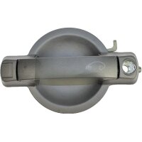 Exterior Door Handle front left without key black METZGER...
