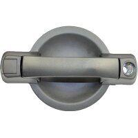 Exterior Door Handle left without key black METZGER for...