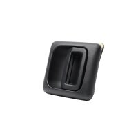 Exterior Door Handle front left without key black METZGER...
