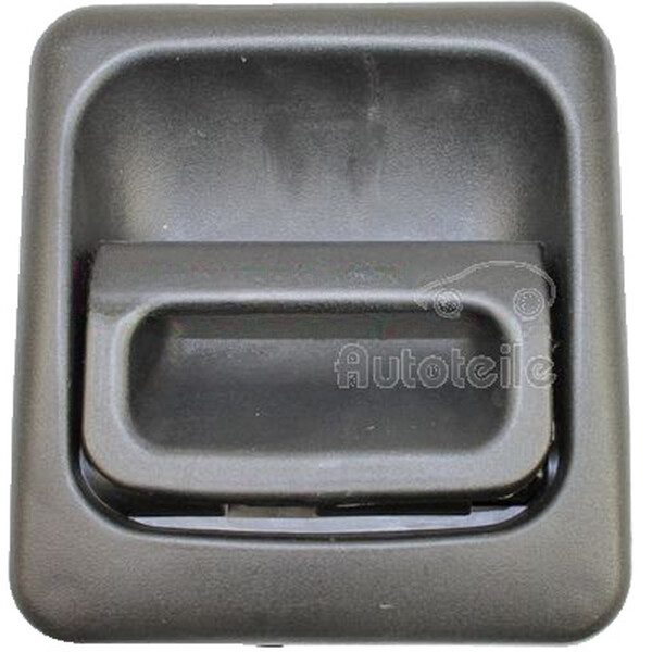 Exterior Door Handle right without Key black METZGER for e.g. FIAT DUCATO