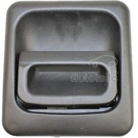 Exterior Door Handle right without Key black METZGER for...