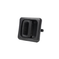 Exterior Door Handle right without Key black METZGER for...