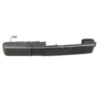Exterior Door Handle rear right without key black METZGER...