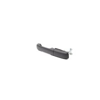 Exterior Door Handle rear left without key black METZGER...