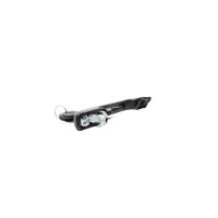 Exterior Door Handle front right with Key black METZGER for e.g. VW GOLF