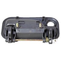 Exterior Door Handle front left without key black METZGER...