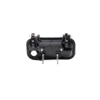 Exterior Door Handle front left without key black METZGER for e.g. OPEL ASTRA