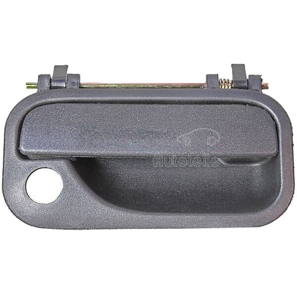 Exterior Door Handle front right without key black METZGER for e.g. OPEL ASTRA