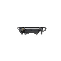 Exterior Door Handle front right without key black METZGER for e.g. OPEL ASTRA