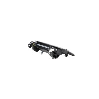 Exterior Door Handle front right without key black METZGER for e.g. OPEL ASTRA