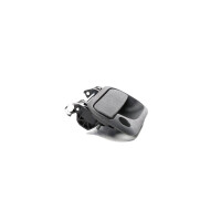 Exterior Door Handle front right without key black METZGER for e.g. OPEL ASTRA