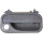 Exterior Door Handle front right without key black METZGER for e.g. OPEL ASTRA
